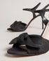 <P>Satin Bow 90Mm Heeled Sandal</P>